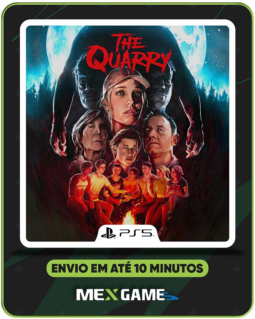 THE QUARRY - PS5 - MÍDIA DIGITAL