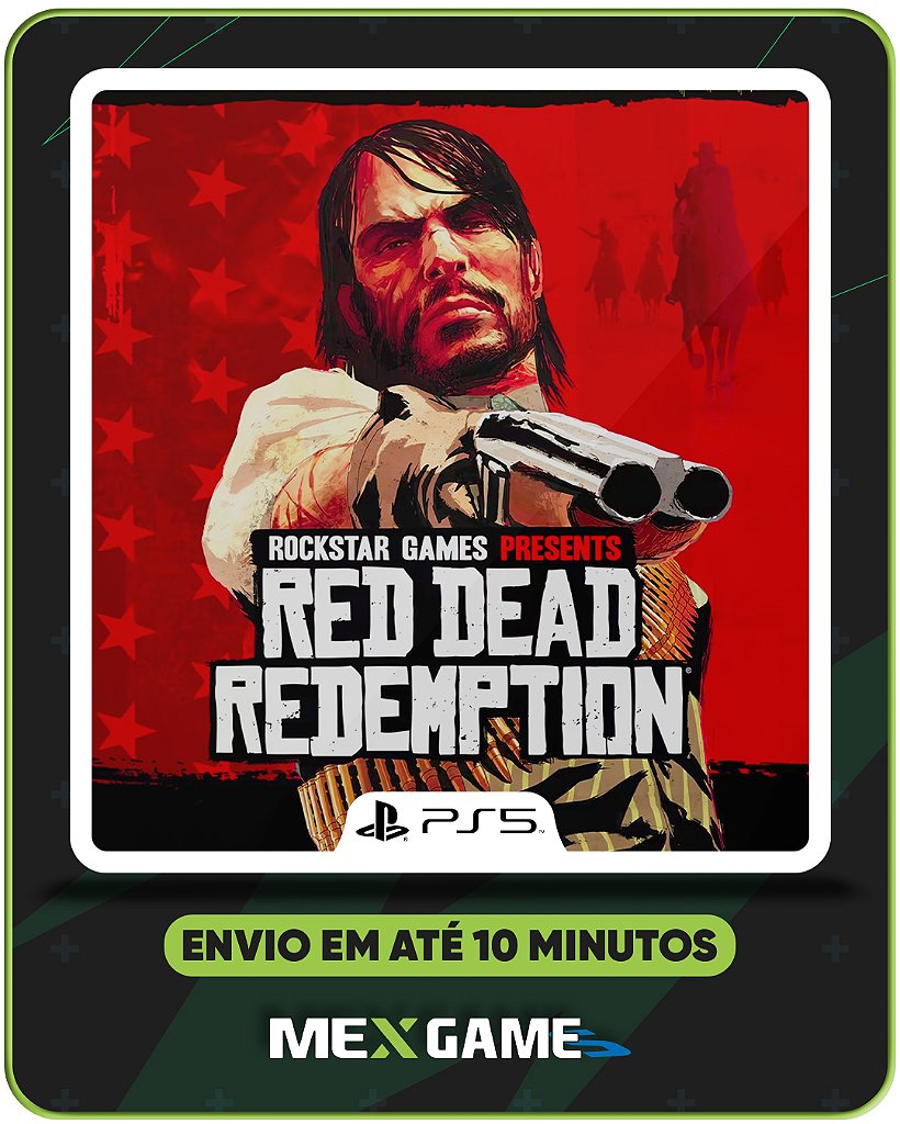 RED DEAD REDEMPTION 1 - PS5 - MÍDIA DIGITAL