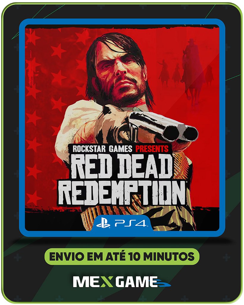 RED DEAD REDEMPTION 1 - PS4 - MÍDIA DIGITAL