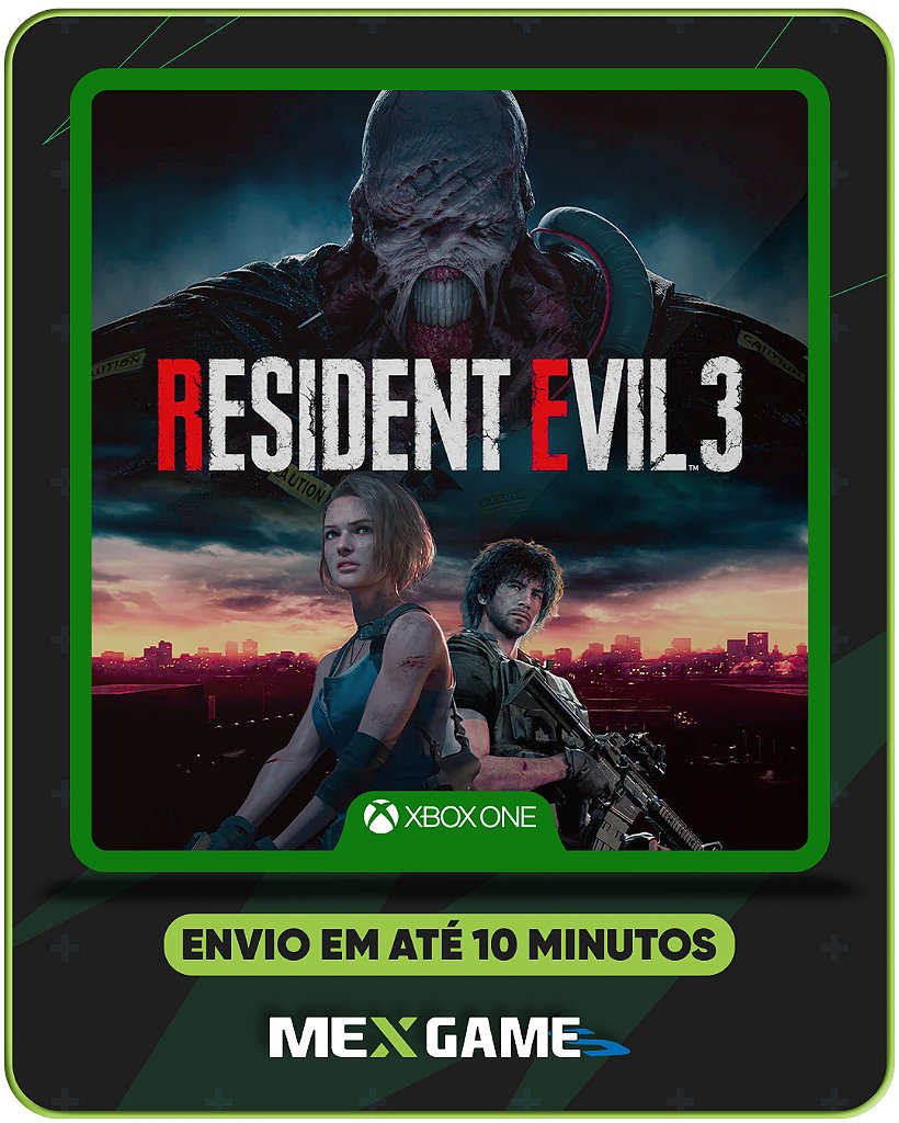 RESIDENT EVIL 3 - XBOX ONE - MÍDIA DIGITAL