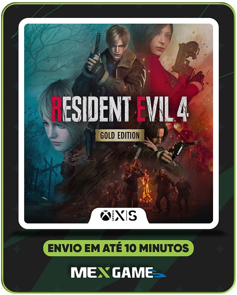 RESIDENT EVIL 4 GOLD - XBOX SERIES X|S- MÍDIA DIGITAL