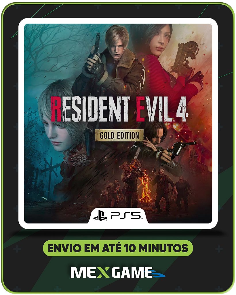 RESIDENT EVIL 4 GOLD - PS5 - MÍDIA DIGITAL