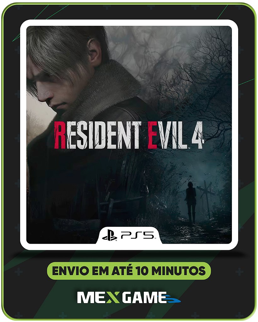 RESIDENT EVIL 4 - PS5 - MÍDIA DIGITAL