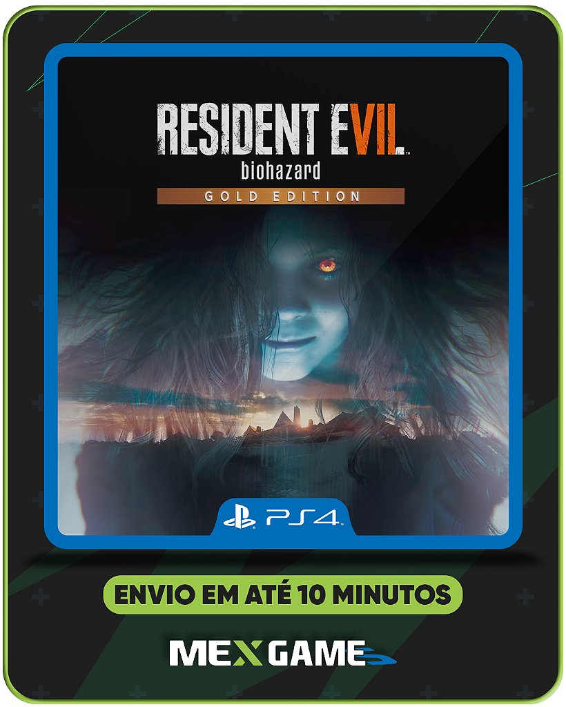 RESIDENT EVIL 7 GOLD EDITION - PS4 - MÍDIA DIGITAL