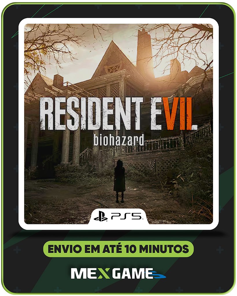 RESIDENT EVIL 7 - PS5 - MÍDIA DIGITAL