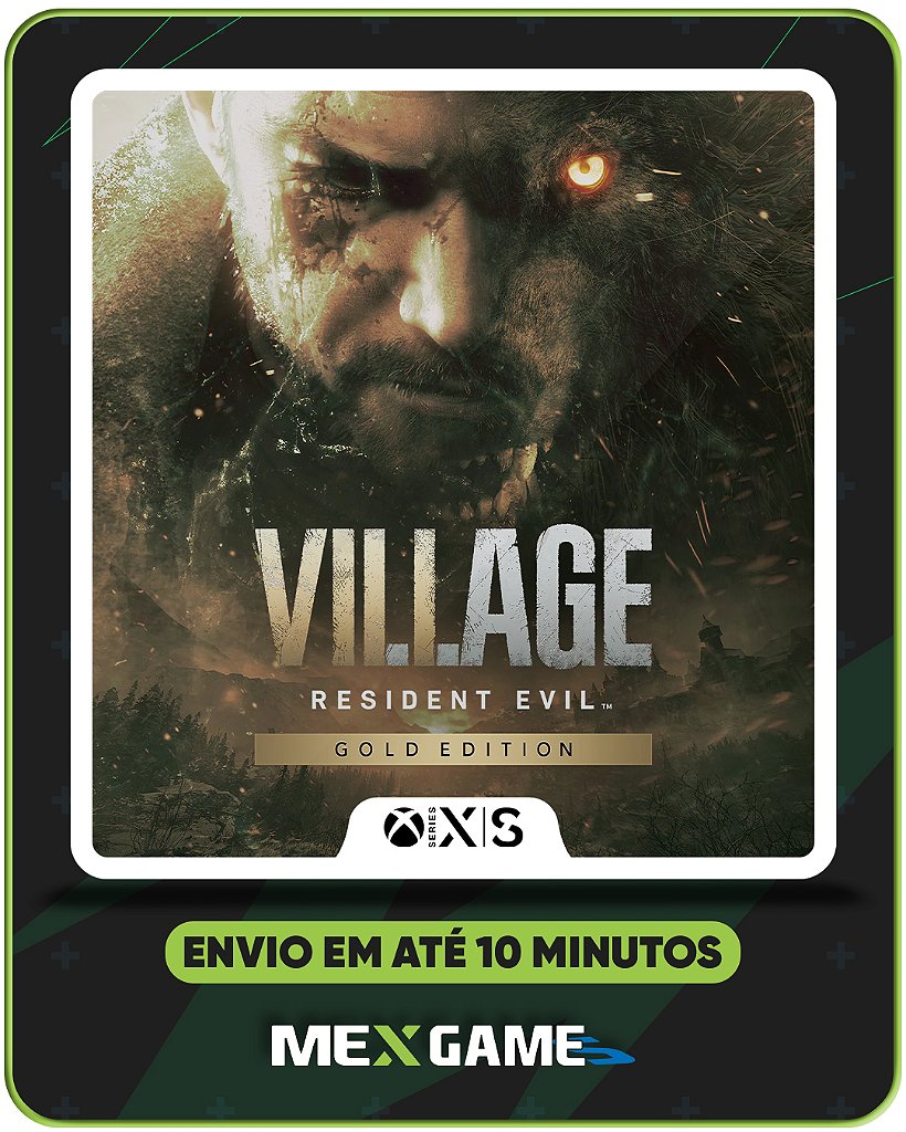 RESIDENT EVIL VILLAGE GOLD- XBOX SERIES X|S- MÍDIA DIGITAL