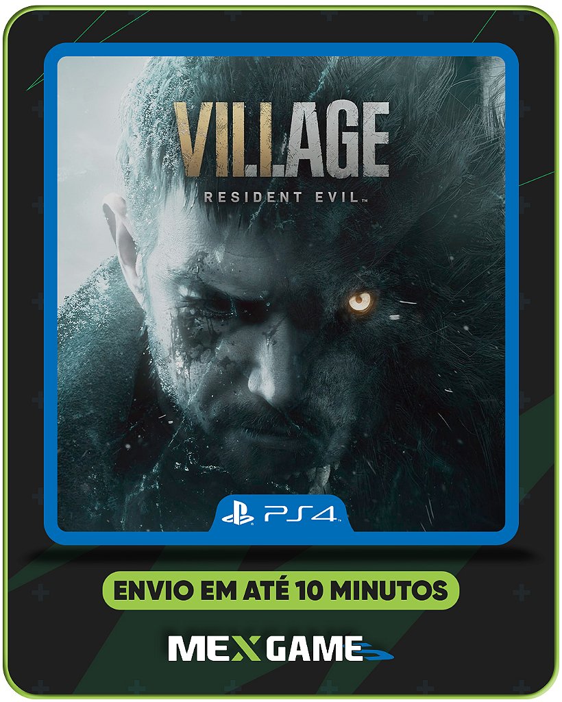 RESIDENT EVIL VILLAGE - PS4 - MÍDIA DIGITAL