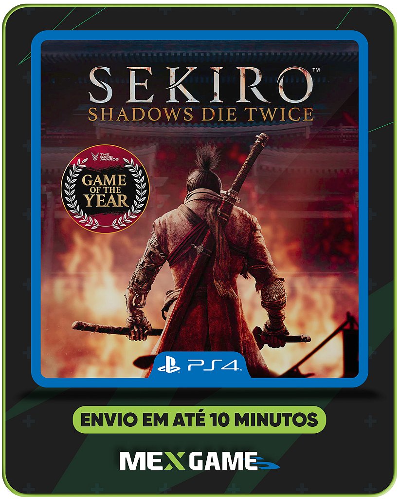 SEKIRO - PS4 - MÍDIA DIGITAL