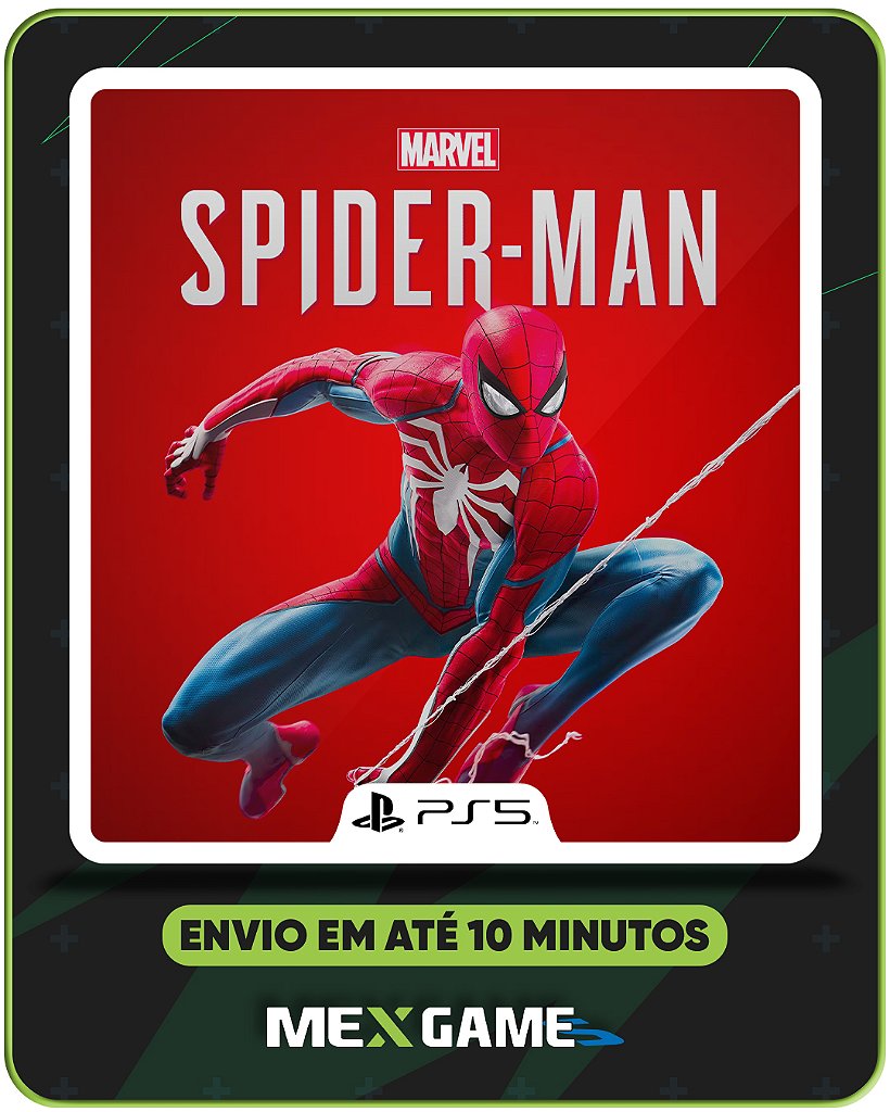 MARVEL'S SPIDER MAN - PS5 - MÍDIA DIGITAL