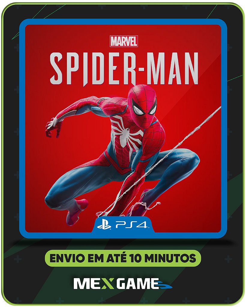 MARVEL'S SPIDER MAN - PS4 - MÍDIA DIGITAL