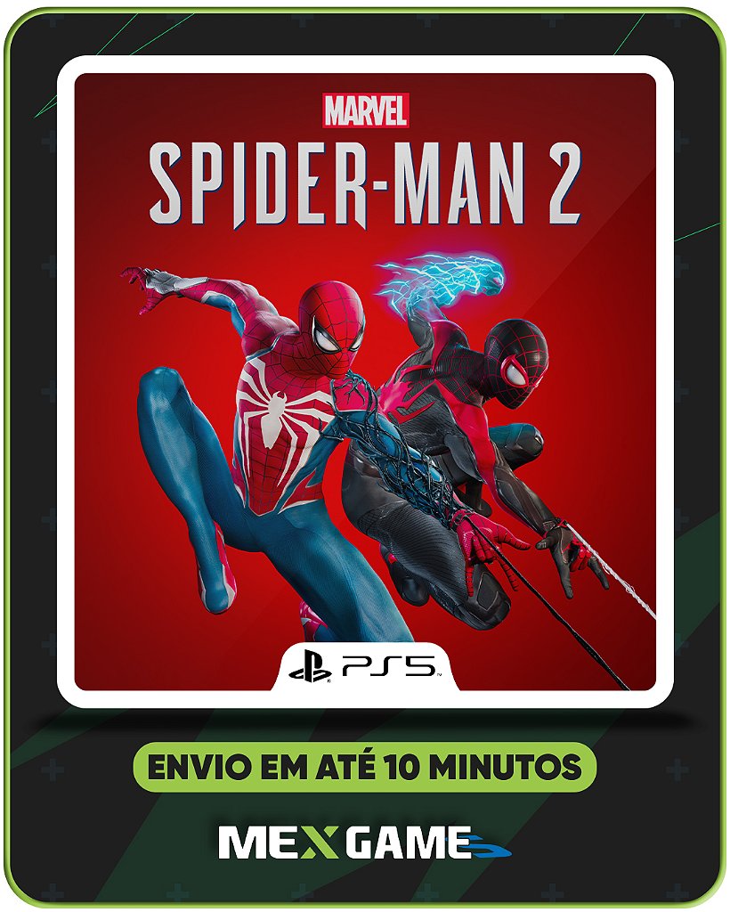 MARVEL'S SPIDER MAN 2 - PS5 - MÍDIA DIGITAL