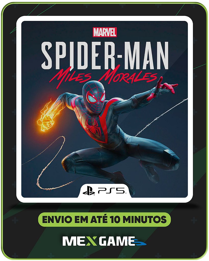 MARVEL'S SPIDER MAN MILES MORALES - PS5 - MÍDIA DIGITAL