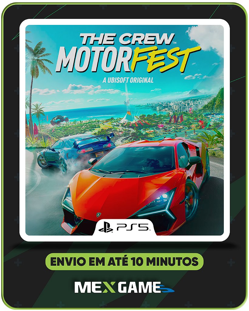 THE CREW MOTORFEST - PS5 - MÍDIA DIGITAL