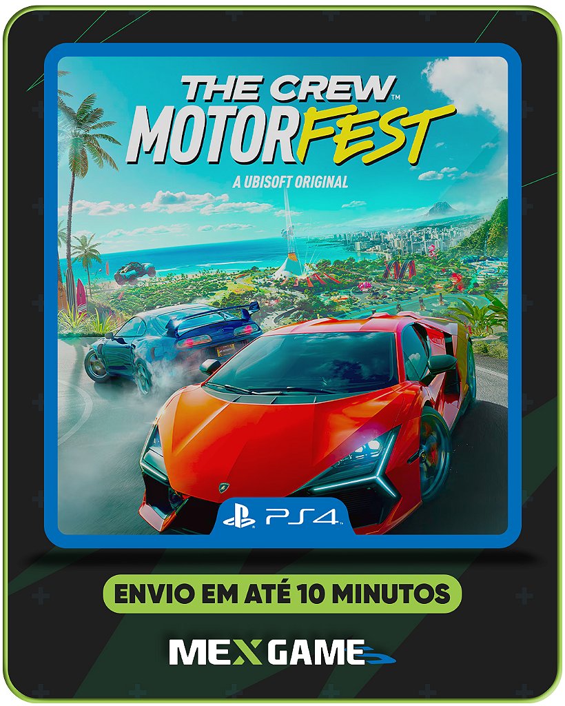 THE CREW MOTORFEST - PS4 - MÍDIA DIGITAL