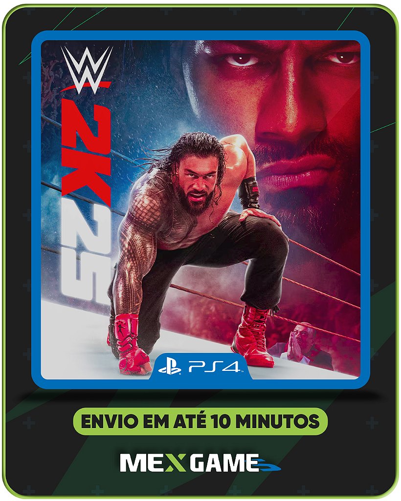WWE 2K25 - PS4 - MÍDIA DIGITAL