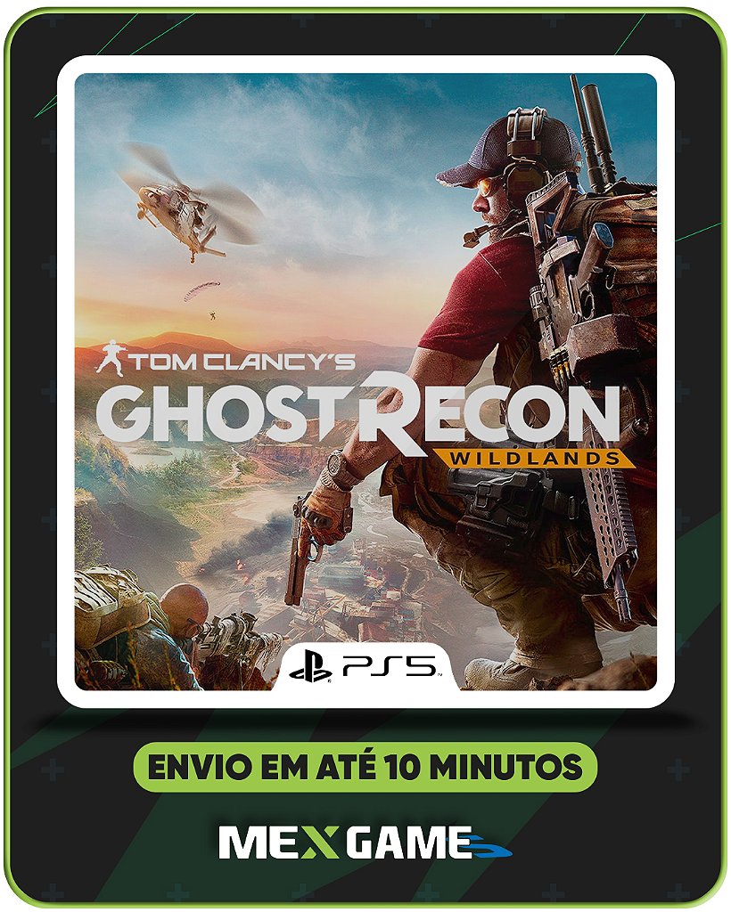 GHOST RECON WILDLANDS - PS5 - MÍDIA DIGITAL