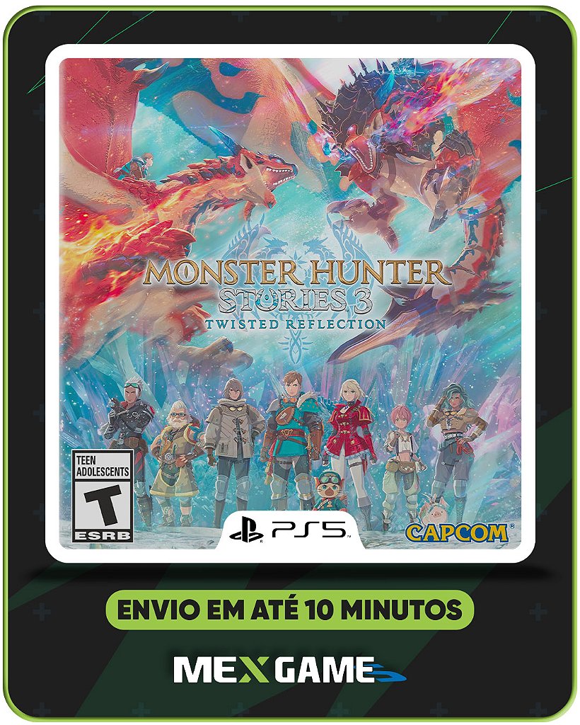 MONSTER HUNTER STORIES 3: TWISTED REFLECTION - PS5 - MIDIA DIGITAL