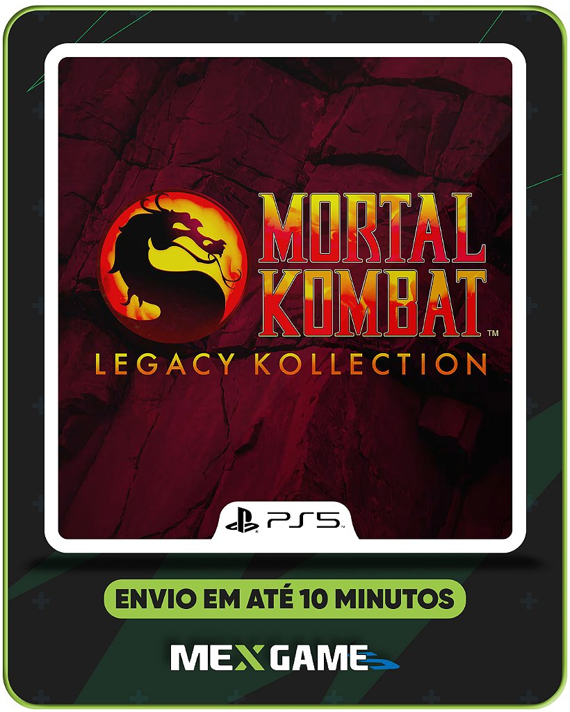 MORTAL KOMBAT LEGACY KOLLECTION - PS5 - MIDIA DIGITAL