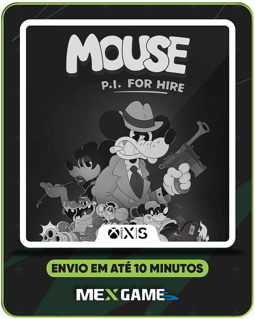 MOUSE: P.I. FOR HIRE - XBOX SERIES X|S - MÍDIA DIGITAL
