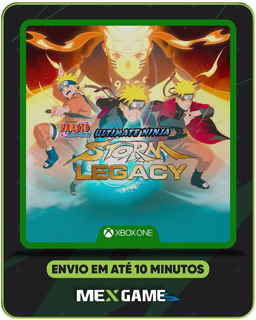 NARUTO STORM LEGACY - XBOX ONE - MÍDIA DIGITAL