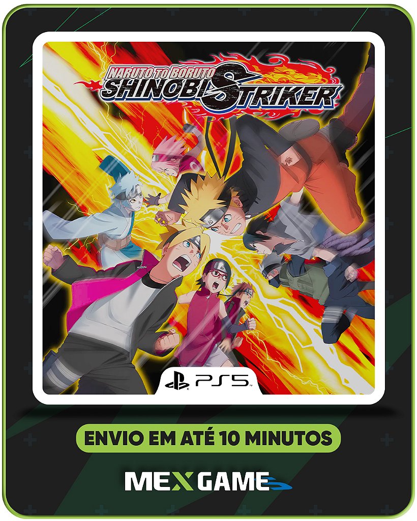 NARUTO TO BORUTO SHINOBI STRIKER - PS5 - MÍDIA DIGITAL