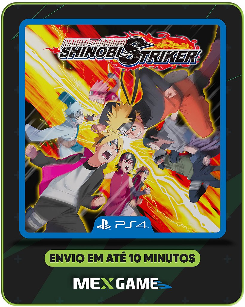 NARUTO TO BORUTO SHINOBI STRIKER - PS4 - MÍDIA DIGITAL