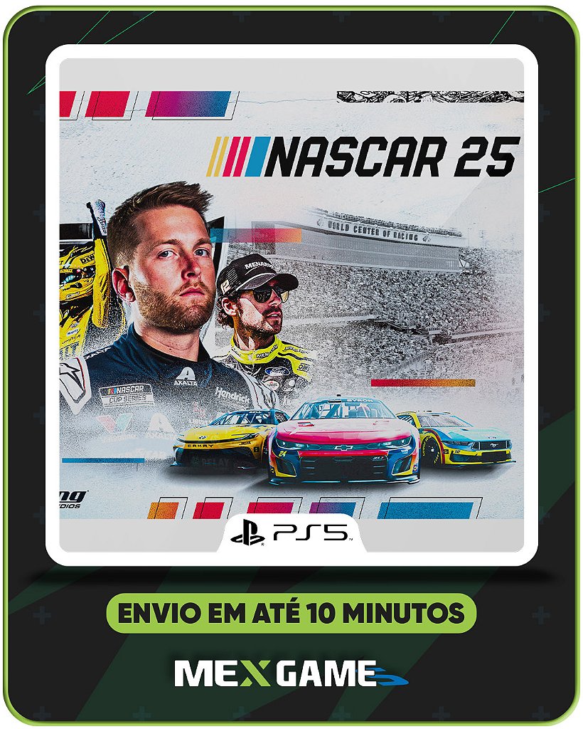 NASCAR 25 - PS5 - MIDIA DIGITAL