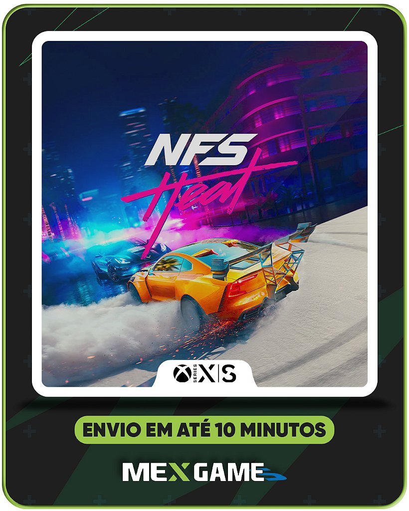 NEED FOR SPEED HEAT - XBOX SERIES X|S - MÍDIA DIGITAL
