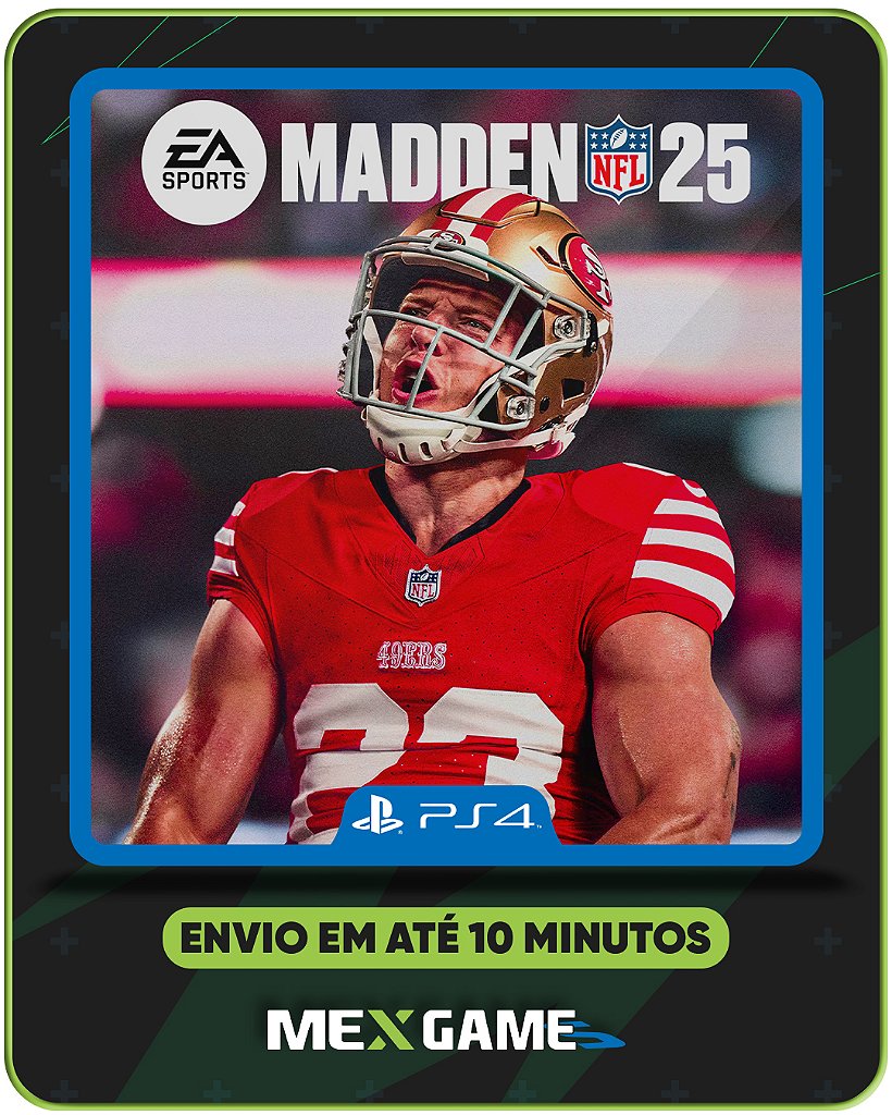 EA SPORTS MADDEN NFL 25 - PS4 - MÍDIA DIGITAL