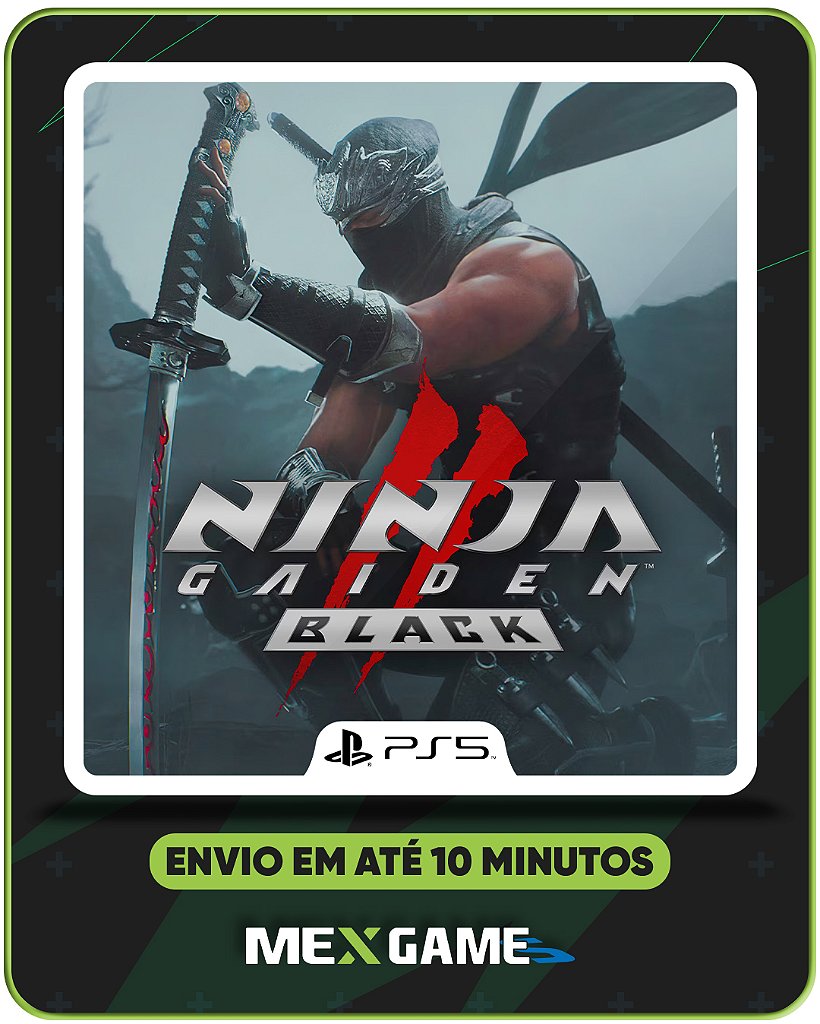 NINJA GAIDEN 2 BLACK - PS5 - MÍDIA DIGITAL