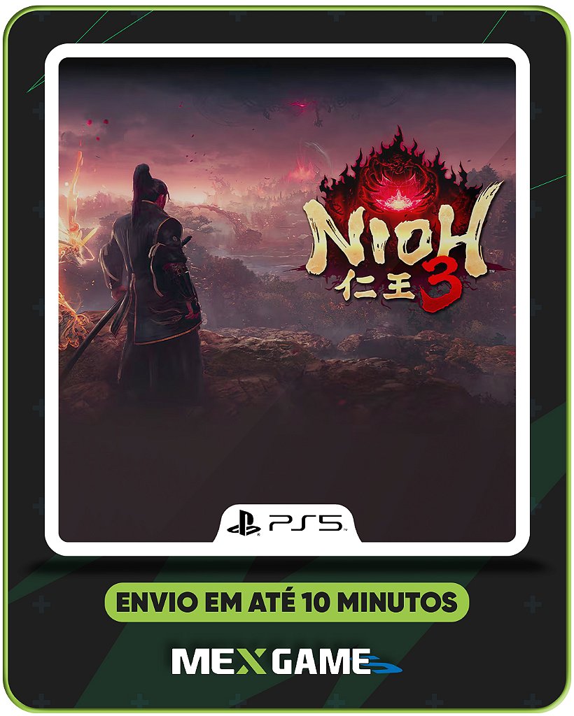 NIOH 3 - PS5 - MÍDIA DIGITAL