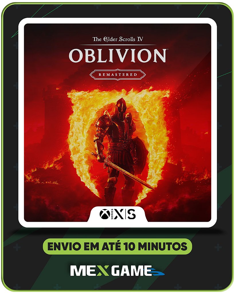 THE ELDER SCROLLS IV OBLIVION REMASTERED- XBOX SERIES X|S- MÍDIA DIGITAL