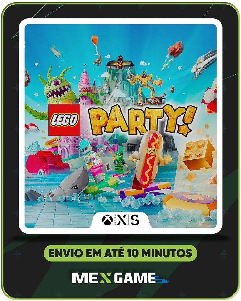 LEGO PARTY - XBOX SERIES X|S - MÍDIA DIGITAL