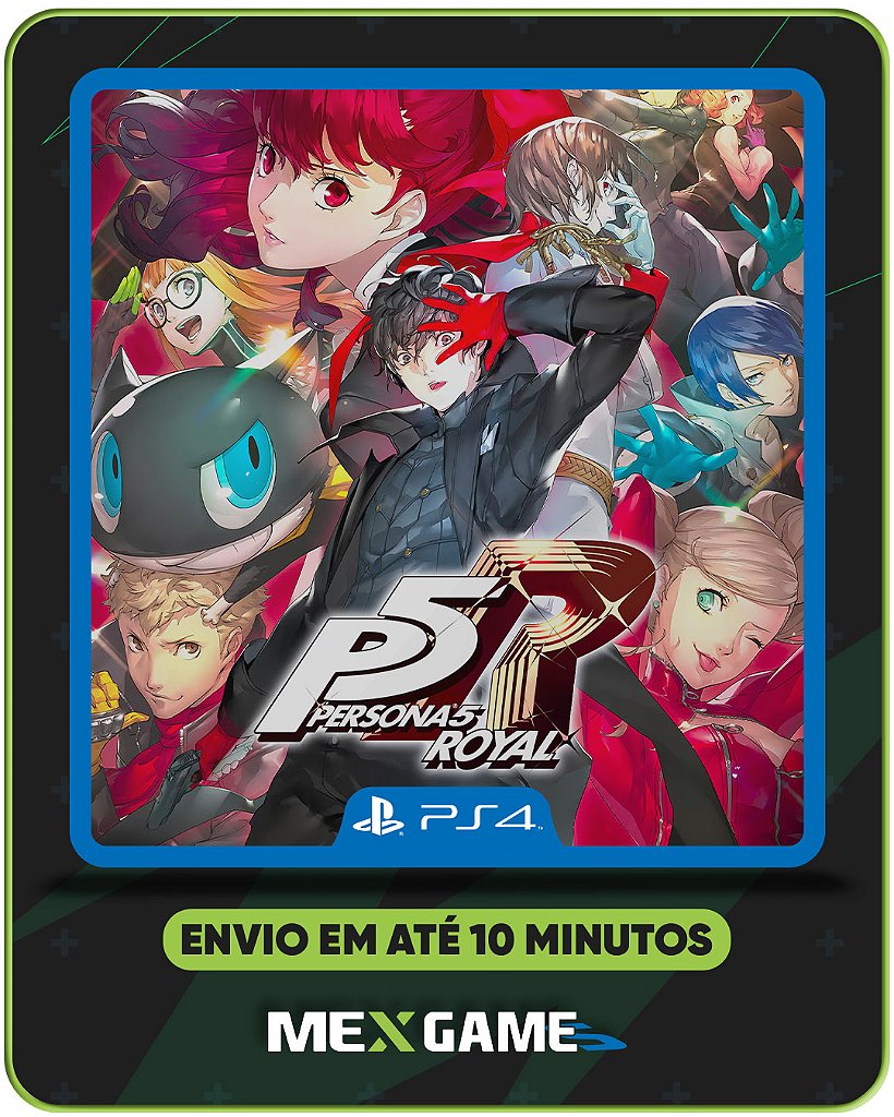 PERSONA 5 ROYAL - PS4 - MIDIA DIGITAL
