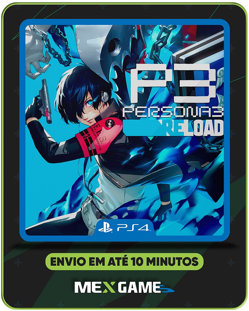 PERSONA 3 RELOAD- PS4 - MIDIA DIGITAL
