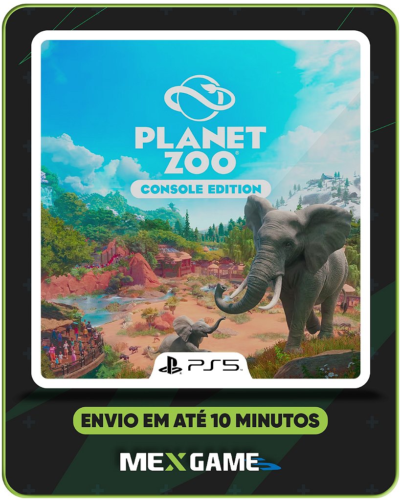 PLANET ZOO - PS5 - MIDIA DIGITAL