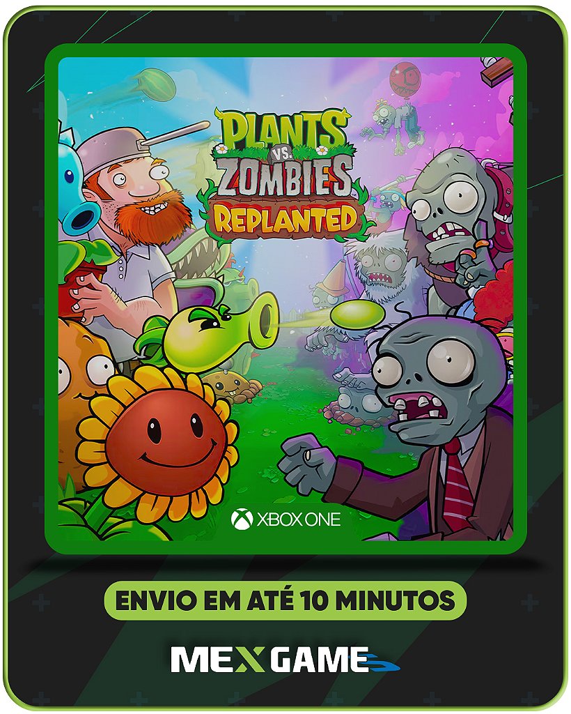 PLANTS VS ZOMBIES REPLANTED - XBOX ONE- MÍDIA DIGITAL