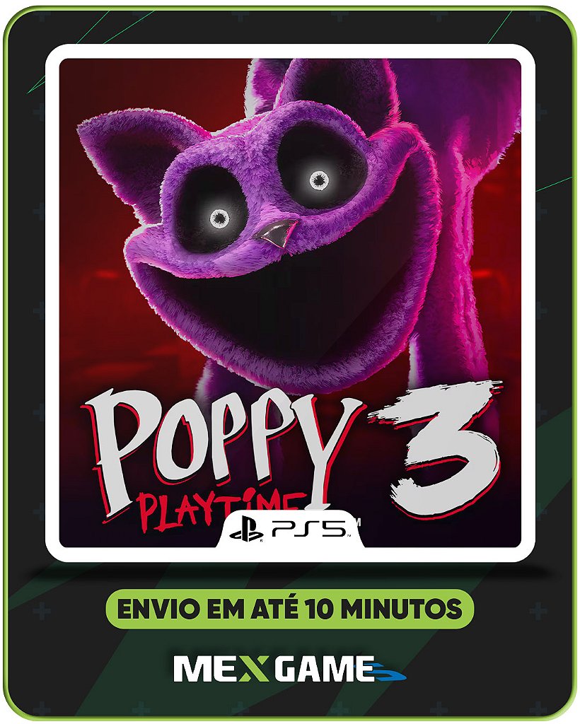POPPY PLAYTIME: CAPÍTULO 3 - PS5 - MÍDIA DIGITAL