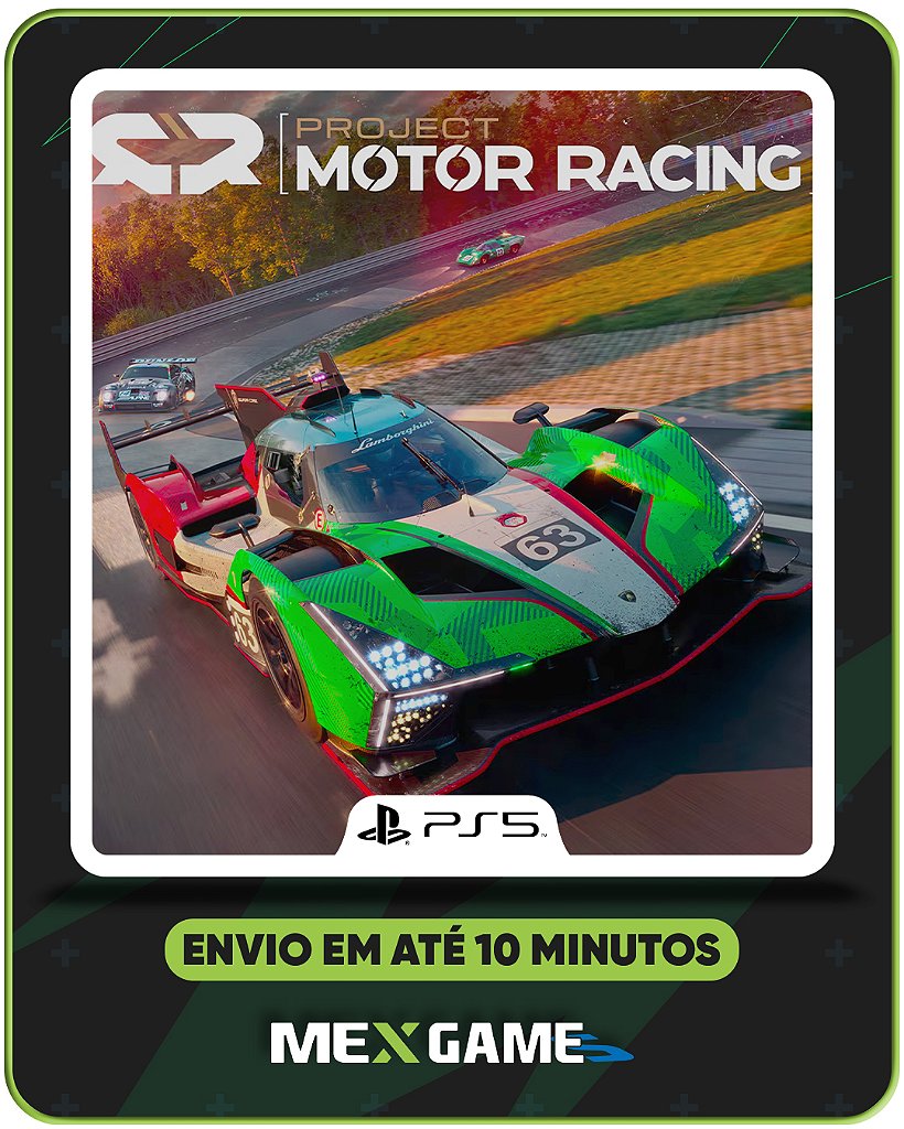 PROJECT MOTOR RACING - PS5 - MÍDIA DIGITAL