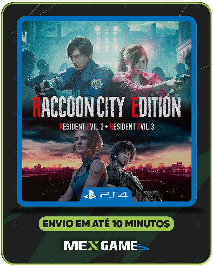 RACCON CITY EDITION - PS4 - MÍDIA DIGITAL