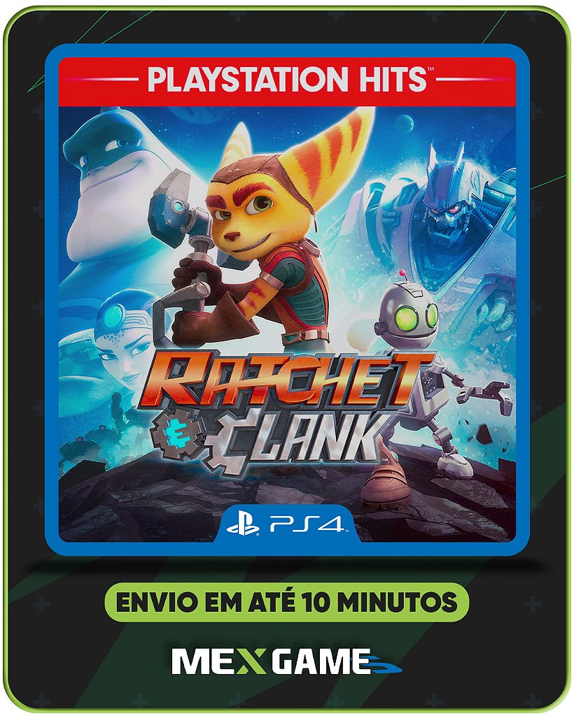 RATCHET E CLANK - PS4 - MÍDIA DIGITAL