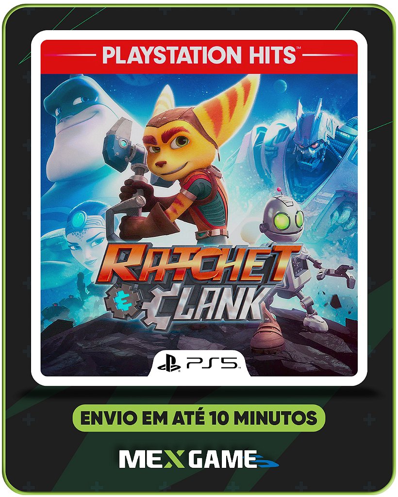 RATCHET E CLANK - PS5 - MÍDIA DIGITAL