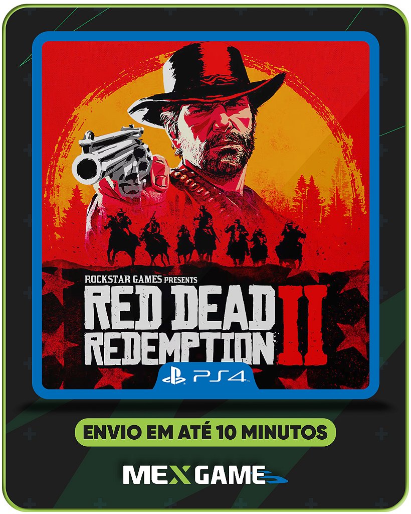 RED DEAD REDEMPTION 2 - PS4 - MÍDIA DIGITAL