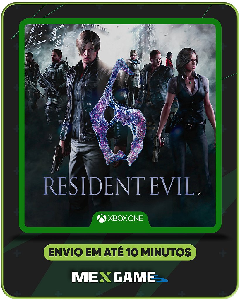RESIDENT EVIL 6- XBOX ONE- MÍDIA DIGITAL