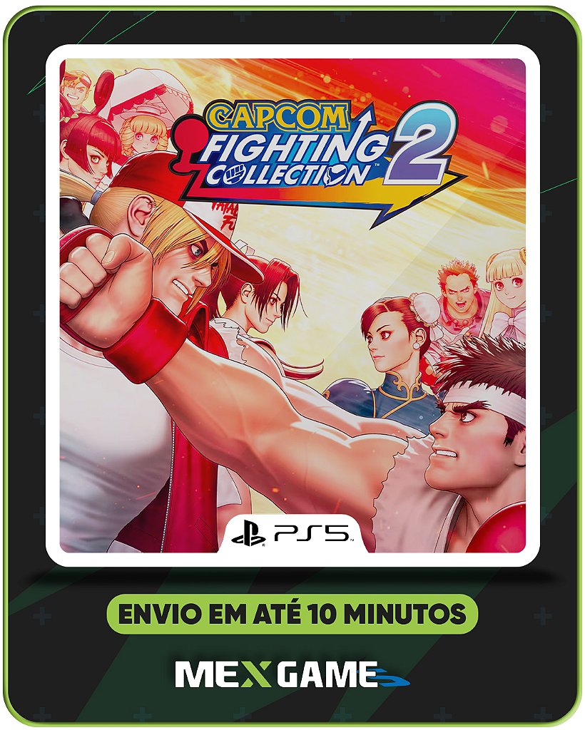 CAPCOM FIGHTING COLLECTION 2 - PS5 - MÍDIA DIGITAL