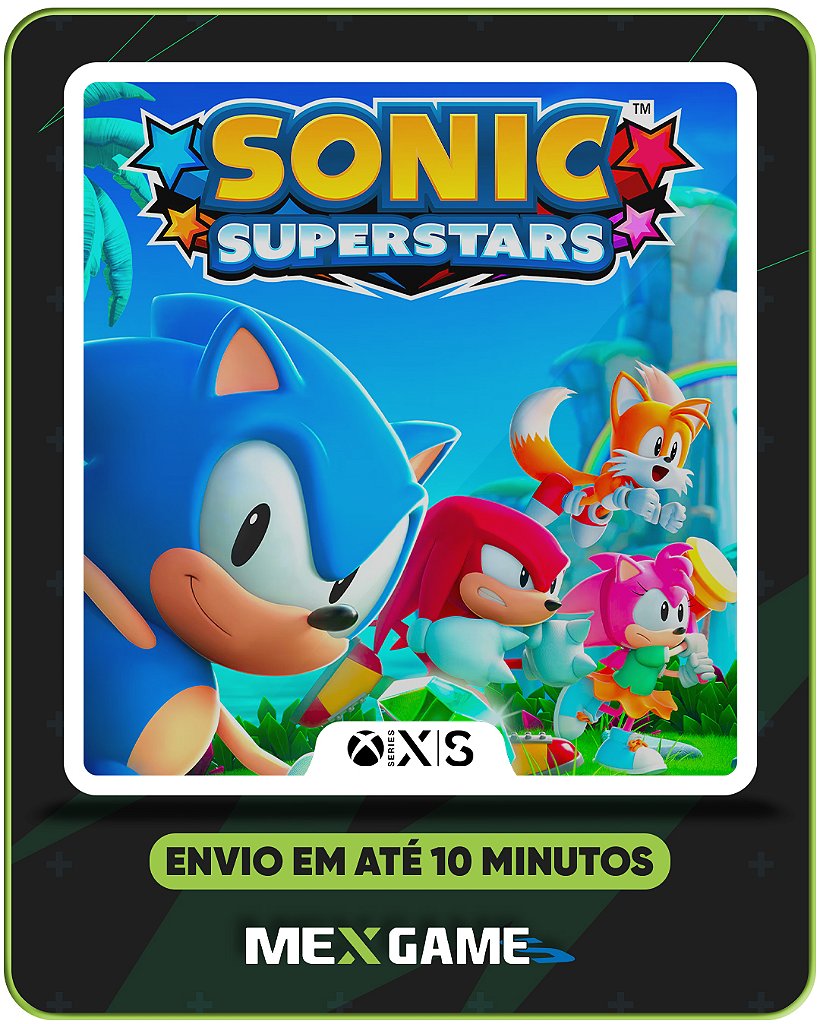 SONIC SUPERSTARS - XBOX SERIES X|S - MÍDIA DIGITAL