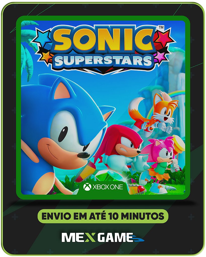 SONIC SUPERSTARS - XBOX ONE - MÍDIA DIGITAL