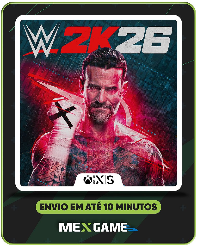 WWE 2K26 - XBOX SERIES X|S - MÍDIA DIGITAL