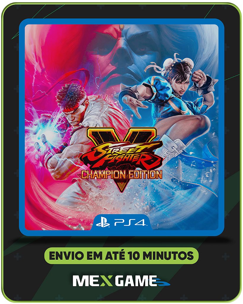 STREET FIGHTER V CHAMPION EDITION - PS4 - MIDIA DIGITAL