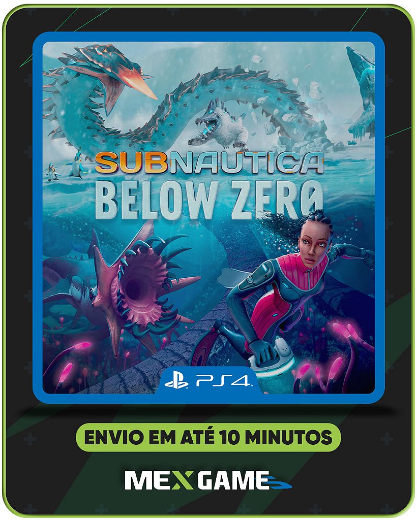 SUBNAUTICA BELOW ZERO - PS4 - MÍDIA DIGITAL